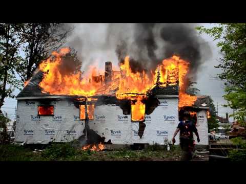 Depew FD Terminal Burn of Training house - 5/21/2017