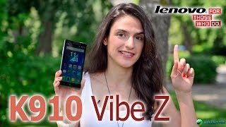 Lenovo Vibe Z K910 - відео 3