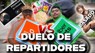 UBER EATS VS DIDI FOOD ¿QUIEN TIENE LOS MEJORES REPARTIDORES?