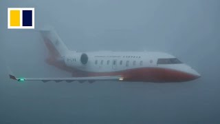 Download lagu Flying into the eye of Super Typhoon Ragasa mp3