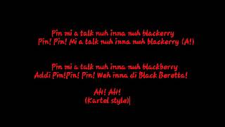 Vybz Kartel Blackberry (with lyrics)