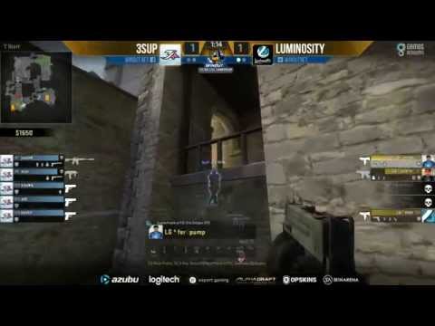 WinOut CS:GO Tournament - Luminosity vs. 3sUP (Mapa 2 - Cbble) - Narração PT-BR
