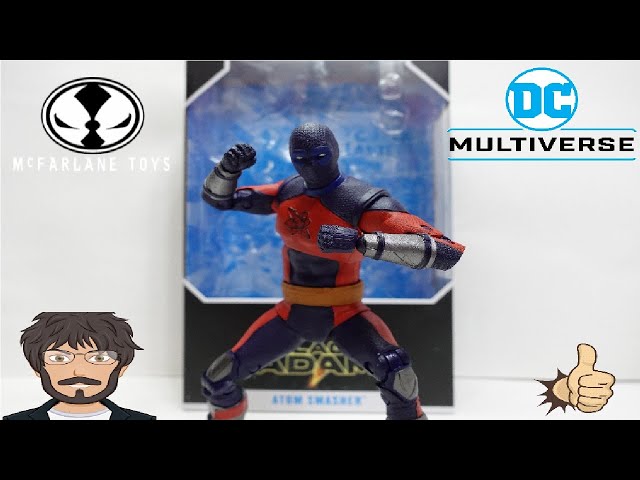 Vídeo relacionado con DC Comics Black Adam Movie - Figura de acción articulada coleccionable de 10 cm con accesorios, Atom Smasher