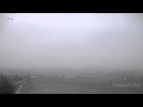 Zeitraffer 2014.01.15 Pulsnitz-Panorama