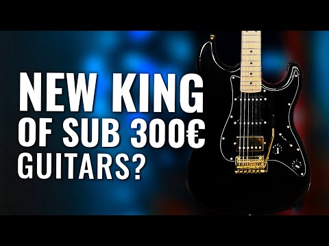 Crazy Value For The Money! - Jet Guitars JS-400 HSS Black Gold
