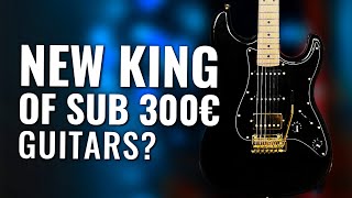 Video thumbnail for Crazy Value For The Money! - Jet Guitars JS-400 HSS Black Gold by CatPick Studios
