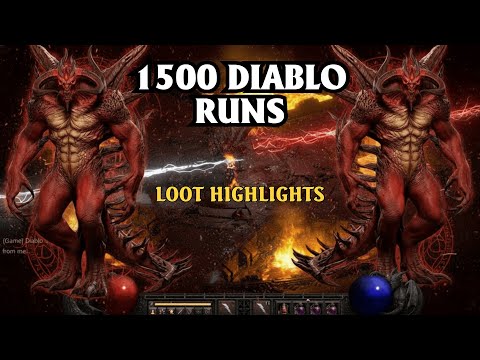1000 Diablo Runs – Crazy Loot or Just a Huge Letdown? | D2R Loot Highlights