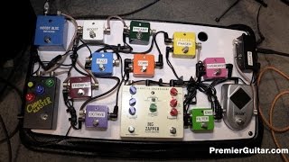 Video thumbnail for SNAMM '15 - Henretta Engineering Big Zapper Filter, Moody Blue Reverb, & Golden Years Phaser Demos by Premier Guitar