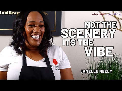 Shaka Shabazz makes sweets with Janelle Neeley @notthesceneryitsthevibe.