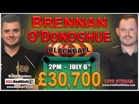 Declan Brennan v Karl O'Donoghue - £30,700 Blackball Money Match 2019