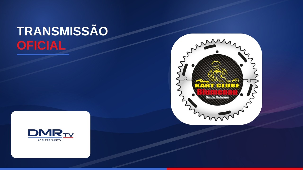 🔴 AO VIVO: Campeonato KART CLUBE BLUMENAU - Kartódromo Parque Joinville - 23/08/2026