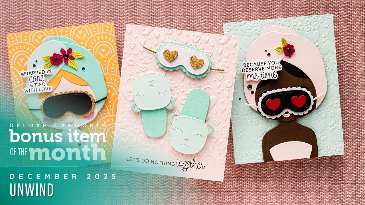Spellbinders December 2025 Deluxe Caboodle Bonus Item - Unwind