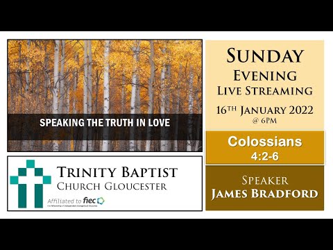 TBC Live Stream Service (2022-01-16 PM)