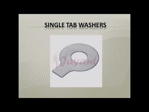 Single Tab Washer - IS 8068A, DIN 93, CSN 021751, PN 82021, UNI 6600 Single Tab Washers
