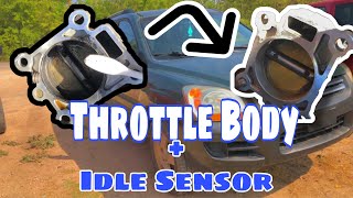 How to Clean Throttle Body/ Idle Sensor(Hyundai,Kia)