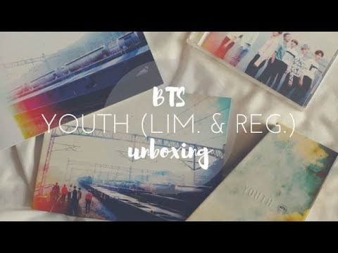 UNBOXING ☆ BTS (방탄소년단) - Youth Regular & Limited Edition