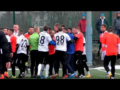 Skrót meczu Garbarnia Kraków - Hutnik Nowa Huta