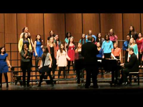 BHS Women's Glee singing R.E.S.P.E.C.T. Pops Concert February 2015
