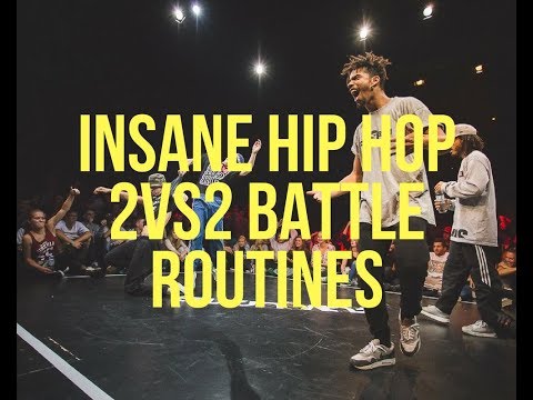 Insane Hip Hop 2vs2 Battle Routines ( Zyko, Dykens, Franky Dee, Ben, Stylez C, Diablo and more)