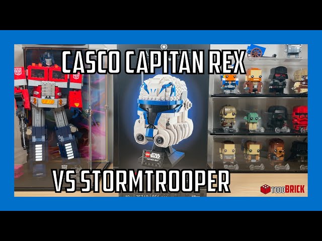 Vídeo relacionado con LEGO Star Wars Casco del Capitán Rex, Maqueta para Construir para Adultos, Película Las Guerras Clon, Edición Coleccionable 2023, Decoración para Casa y Oficina 75349