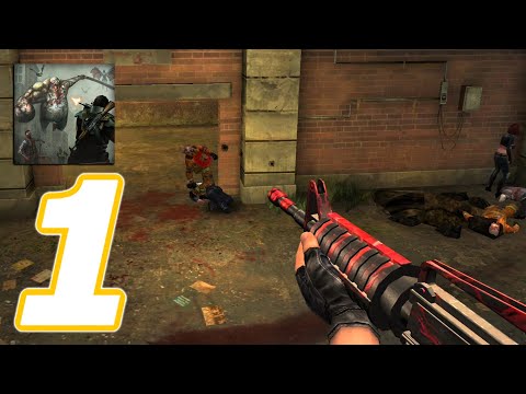 MAD ZOMBIES : Offline Zombie Games - Gameplay Walkthrough Part 1 - Zombie Killer (Android)