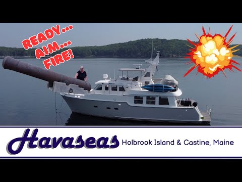 Holbrook Island & Castine, Maine / MV Havaseas Nordhavn 50
