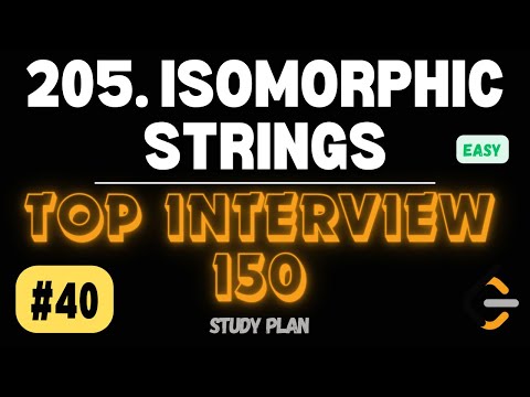205 Isomorphic Strings Leetcode Solution In Java
