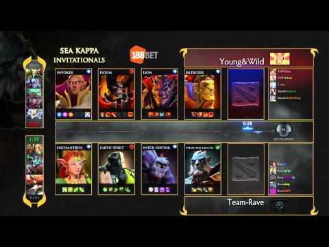 SEA Kappa Invitationals ! - Indonesia - DTVI Network - Team Rave vs Youngwild