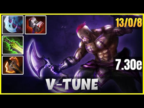V-Tune Anti-Mage Patche 7.30e | Full Match Gameplay