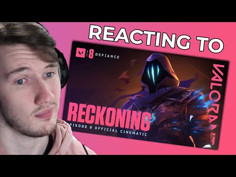 LOOK WHAT THEY DID TO MY BOY!!! | REACTING TO RECKONING // Episode 8 Cinematic | VALORANT