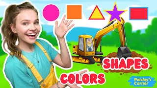 Learn To Talk - Colors & First Words for Toddlers w/ Silly Miss Lily | Baby & Toddler Learning Video