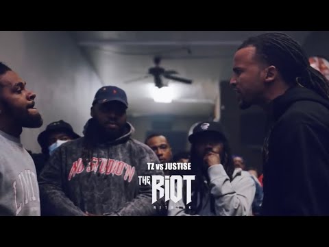 JUSTISE VS TZ | THE RIOT NETWORK | RAP BATTLE