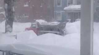 preview picture of video 'Boston Snowplow Dorchester'