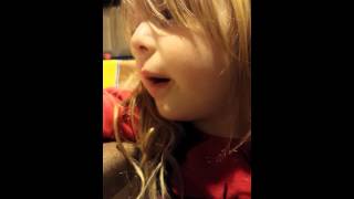 3 year old singing Enjoy Your Day - Alkaline Trio