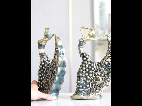 Decoration accessories home decor Resin Handicraft statues Living room bedroom Dancing