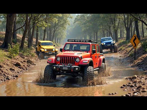 Extreme Desert Safari Jeep Driving | Simulator 2025 #offroader #gaming #games 