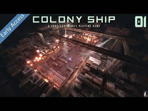 Let's Stream Colony Ship: A Post-Earth Role Playing Game Part 1
