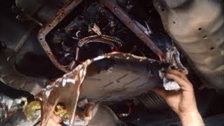Subaru 5EAT 5 Speed Automatic Transmission Filter & Fluid Change Service How to DIY
