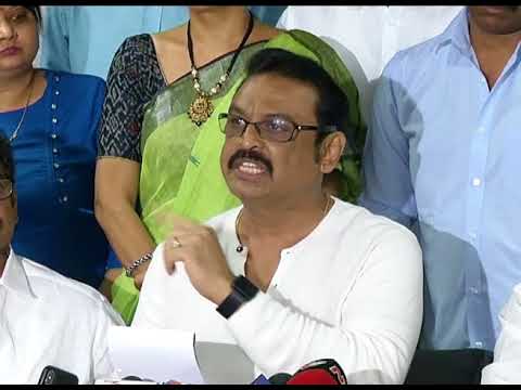 MAA Association Pressmeet about Sri Reddy Naked Protest