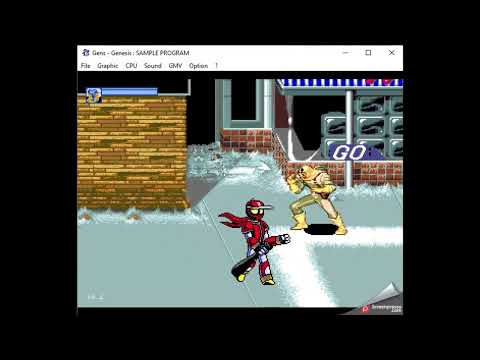 Ninja baseball bat man - Megadrive