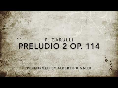 F.  Carulli - Preludio 2 Op. 114 - Performed by Alberto Rinaldi