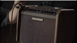 Video thumbnail for Acoustic Amp Demo: The Rechargeable, Battery-Powered Fishman Loudbox Mini Charge Amplifier by Acoustic Guitar Magazine