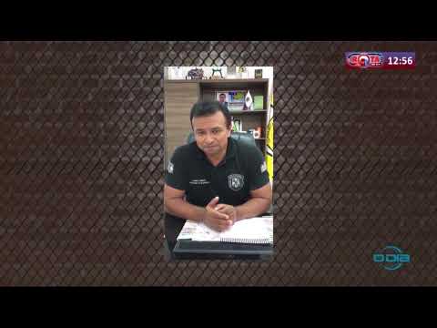 ROTA DO DIA 06 04 20  SecretaÌrio de Segurança, FaÌbio Abreu,  orienta a naÌƒo sairem da quarent