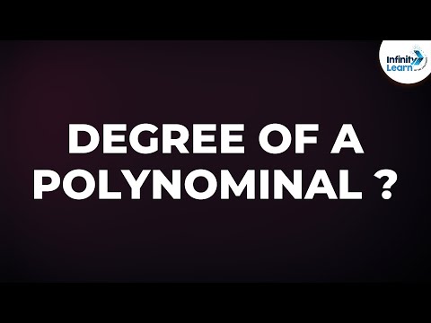 What is the Degree of a Polynomial? | Don't Memorise