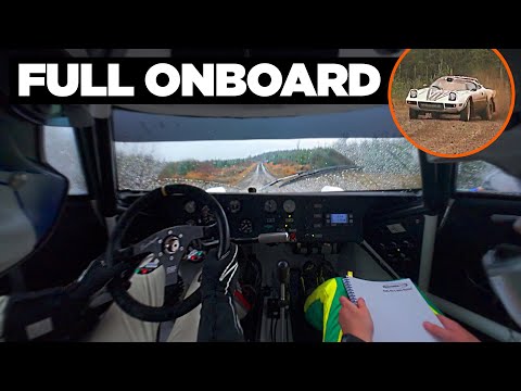 Thumbnail for Lancia Stratos RAC Rally 2025 FULL ONBOARD 😨 Seb Perez by Lancia Stratos