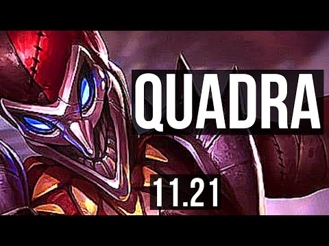 SHACO vs EVELYNN (JUNGLE) | 9 solo kills, Quadra, Legendary, 700+ games, 21/4/9 | BR Master | v11.21