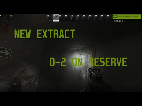 NEW Escape from Tarkov D-2 EXTRACT Guide for Reserve Location!