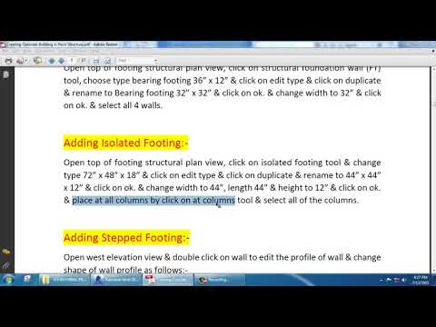Part 1 Autodesk Revit - PROJECT 16 Creating Concrete Building in Revit Structure