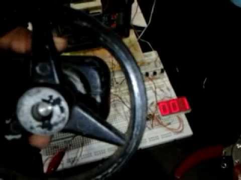 Digital Speedometer by using FPGA