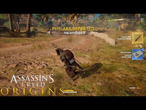 Assassin's Creed Origins - The Outsider - Level 20 Phylakitai Mini Boss